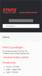 Mobile Screenshot of kyritz.org